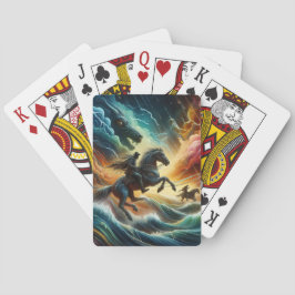 ダイナミックなデュオ：ストーミーの馬の冒険 トランプ