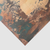 ダイナミックなニワトリの油彩絵具デコパージュ 薄葉紙 (詳細)