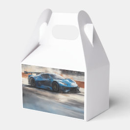 ダイナミックなブルーアーバンレースシーン フェイバーボックス