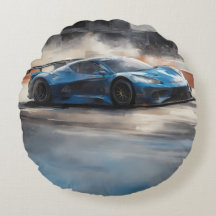 ダイナミックなブルーアーバンレースシーン