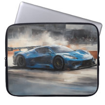 ダイナミックなブルーアーバンレースシーン