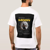 ダイナミックなポスターのTシャツ Tシャツ (裏面)