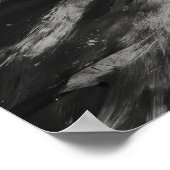 ダイナミックな侍ジャック – 白黒ポスター ポスター (角)