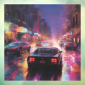 ダイナミックな街並みレース ウィンドウサイン (シート3)