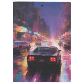 ダイナミックな街並みレース クリップボード (裏面)