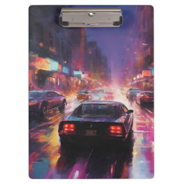 ダイナミックな街並みレース クリップボード
