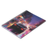 ダイナミックな街並みレース ノートブック (左側)