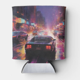 ダイナミックな街並みレース 缶クーラー