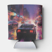 ダイナミックな街並みレース 缶クーラー (裏面)