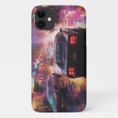 ダイナミックな街並みレース Case-Mate iPhoneケース (裏面)