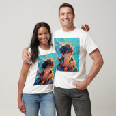 ダイナミックアニメパワー: 若者 Tシャツ (ユニセックス)