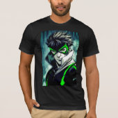ダイナミックアーバンヒーローマンガTシャツ Tシャツ (正面)