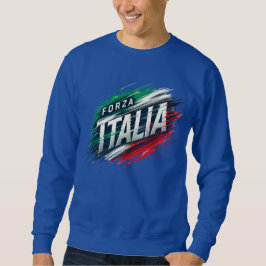 ダイナミックエフェクト付きフォルツァ・イタリアデザイン スウェットシャツ