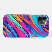 ダイナミックカラーストリークアートワーク Case-Mate iPhoneケース (裏面(横))