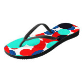 ダイナミックカラー遊スタイルパターン ビーチサンダル (アングル)