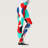 ダイナミックカラー遊スタイルパターン レギンス (右)