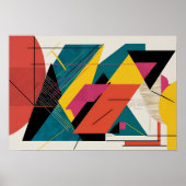 ダイナミックジオメトリコリジョン ポスター (正面)