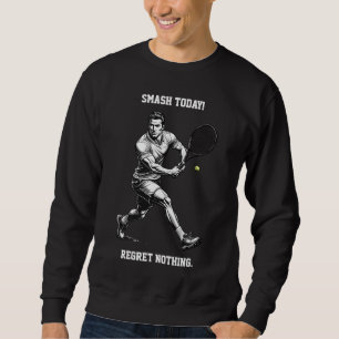 ダイナミックスポーツ テニスプレイヤー グラフィックTシャツ スウェットシャツ