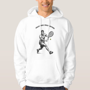 ダイナミックスポーツ テニスプレイヤー グラフィックTシャツ パーカ