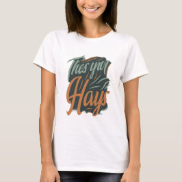 ダイナミックタイポグラフィTシャツ Tシャツ