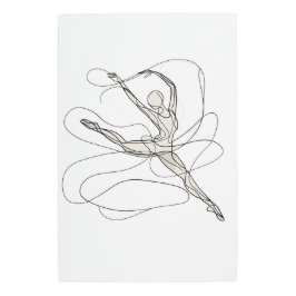 ダイナミックダンススケッチ メタルプリント