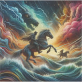 ダイナミックデュオ：嵐の騎馬冒険 シール (正面)