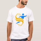 ダイナミックヒューマンモーションロゴTシャツ Tシャツ (正面)