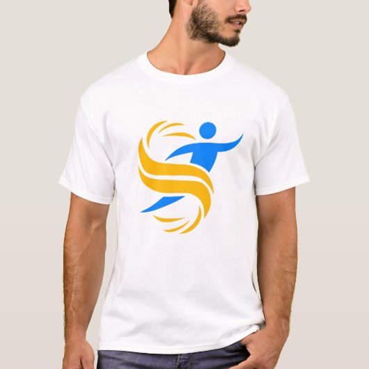 ダイナミックヒューマンモーションロゴTシャツ Tシャツ (正面)