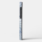 ダイナミックファンタジー抽象ブルートーンフラクタルアート Case-Mate iPhoneケース (裏面 / 左)