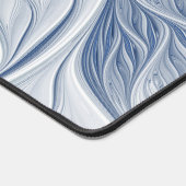 ダイナミックファンタジー抽象芸術ブルートーンフラクタルアート デスクマット (コーナー)