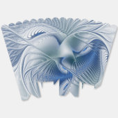 ダイナミックファンタジー抽象芸術ブルートーンフラクタルアート フェイバーボックス (見開き)