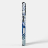 ダイナミックファンタジー抽象芸術ブルートーンフラクタルアート Case-Mate iPhoneケース (裏面 / 右)