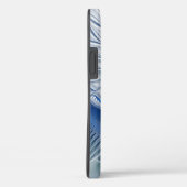 ダイナミックファンタジー抽象芸術ブルートーンフラクタルアート Case-Mate iPhoneケース (裏面 / 右)