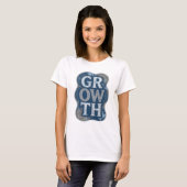 ダイナミックブルーGROWTH引用デザイン Tシャツ (正面フル)