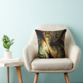 ダイナミックモダン抽象芸術フラクタル2 クッション (椅子)