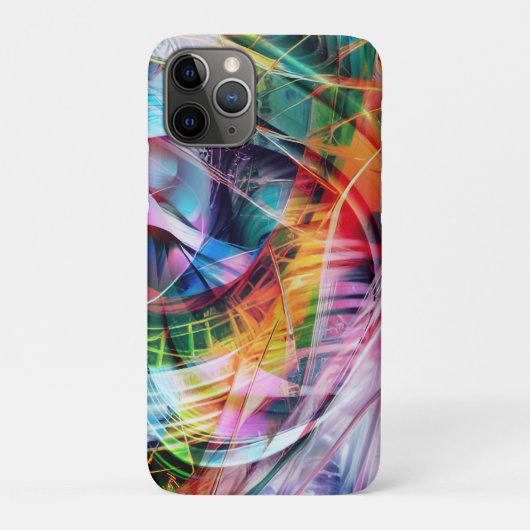 ダイナミックラインの抽象画 Case-Mate iPhoneケース (裏)