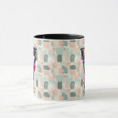 ダイナミック幾何学モノグラムマグカップ – V for Victor マグカップ (中央)