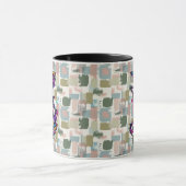 ダイナミック抽象芸術モノグラムマグ – I for Isaac マグカップ (中央)