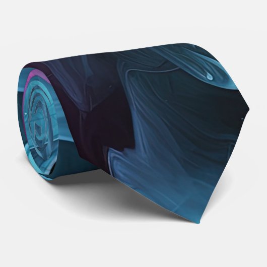 ダイナミック数々のカラー煙デザインネックタイ ネクタイ (ロール)