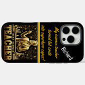 ダイナミック科学先生インスパイア学生 Case-Mate iPhoneケース (裏面 (横))