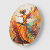 ダイナミック移動 ラージ壁時計 (傾斜)