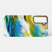ダイナミック絵画な嵐の海。 SAMSUNG GALAXYケース (裏面横)