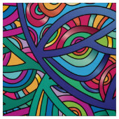 ダイナミック都市波抽象芸術パターン ファブリック (見本)