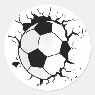 ダイナミック フットボール プレイ ステッカー