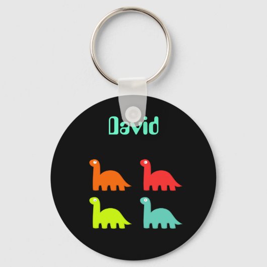 ダイナミックDinos名Keychain David キーホルダー (正面)