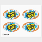 ダイナミトママ!-グロッシー, 楕円形シール (シート)