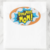 ダイナミトママ!-グロッシー, 楕円形シール (バッグ)