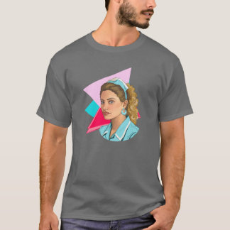 ダイナーでのShellyの女の子 Tシャツ