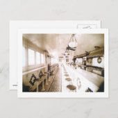 ダイナーインテリア, 1920sデコヴィンテージ ポストカード (正面/裏面)