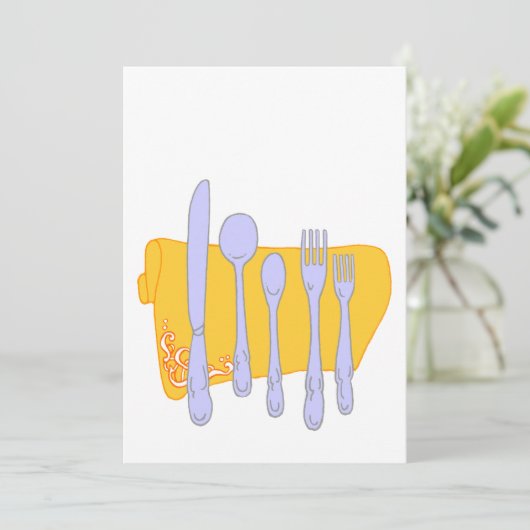 ダイナーウェア料理デザインテンプレート (スタンド正面)